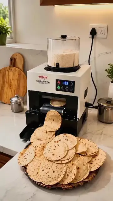 future technology | Automatic roti maker machine  #fyp  #viralvideos  #roti  #uk