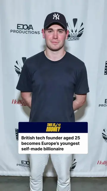 A 25 year old British AI chip founder has become Europe’s youngest self made bil
