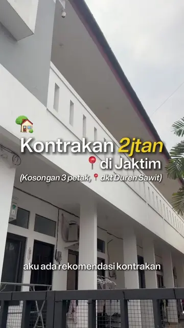 ‼️Kontrakan baru 2jtan di Jaktim! 📍dkt Duren Sawit, dekat Stasiun KCIC Whoosh &