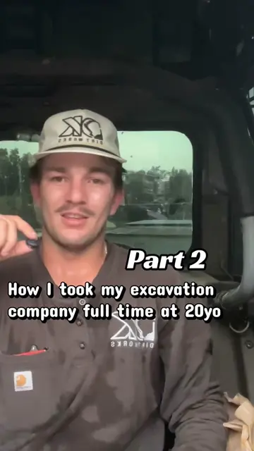 I didn’t buy my way into the excavation business. I built my way into it. 👀👇 A