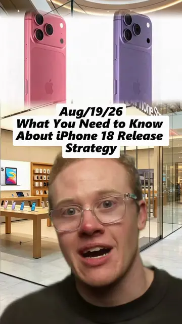 Exciting news! The iPhone 18 lineup is set to release in September 2026, featuri