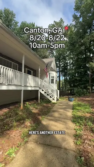 LOCATED at 127 Bridgewater Dr Canton, GA📍by @Maple Street Estate Sales  Expect 