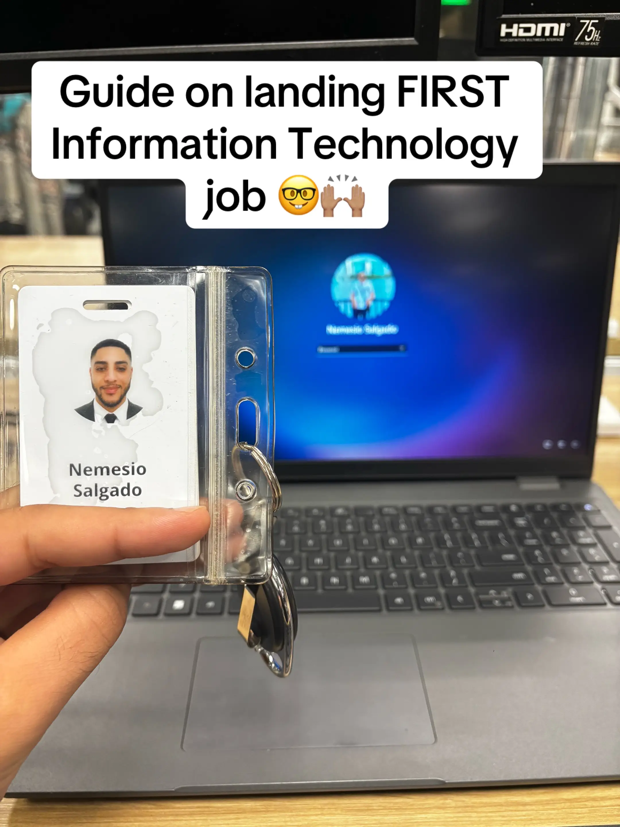 I landed my IT job without experience or a degree. Watch my pinned videos where 
