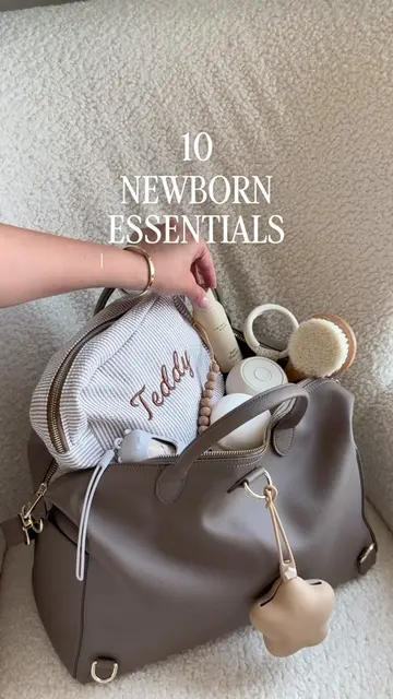Newborn essentials we still use almost daily 7 months later! All in my “BABY/POS
