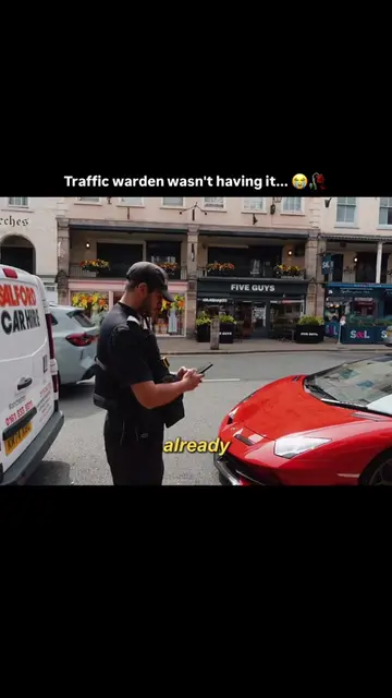 Bro doesn't like that I've got premium parking 🤣