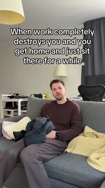 When work completely destroys you 👷‍♂️ | #forreal #nemoyblog #worklifebalance #