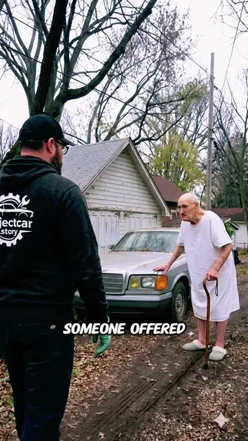 He almost took $2,000… his Mercedes could be worth $40,000#ProjectCar #carcleani
