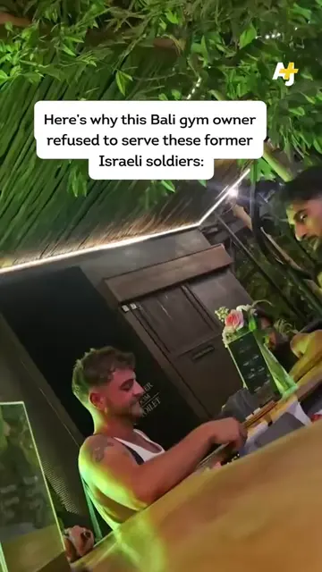 This Bali gym kicked out these former Israeli soldiers. Ayenda Fitness owner Sam