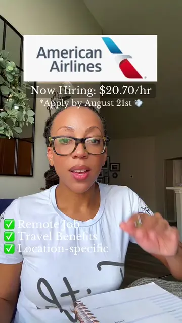 ✈️ AMERICAN AIRLINES IS HIRING — REMOTE CUSTOMER SERVICE JOB! 💻💰  Would you wo