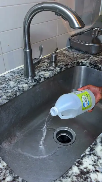Pour Vinegar Inside Your Kitchen Sink Like This (You’ll Thank Me Forever!) #DIYC