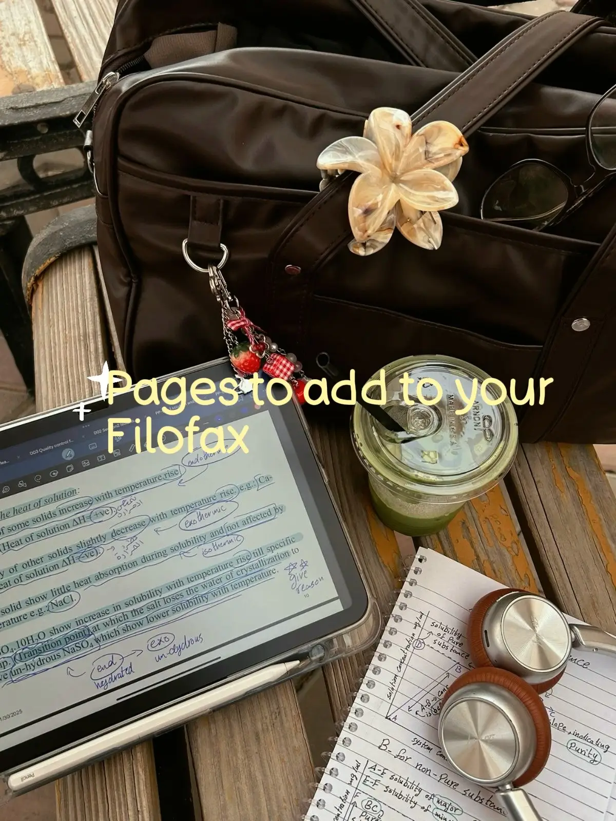 Let me know what other ways you all use your Filofax or ringed planner!! I want 