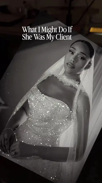 Love a close up bride moment like this. It allows me to play with different blen