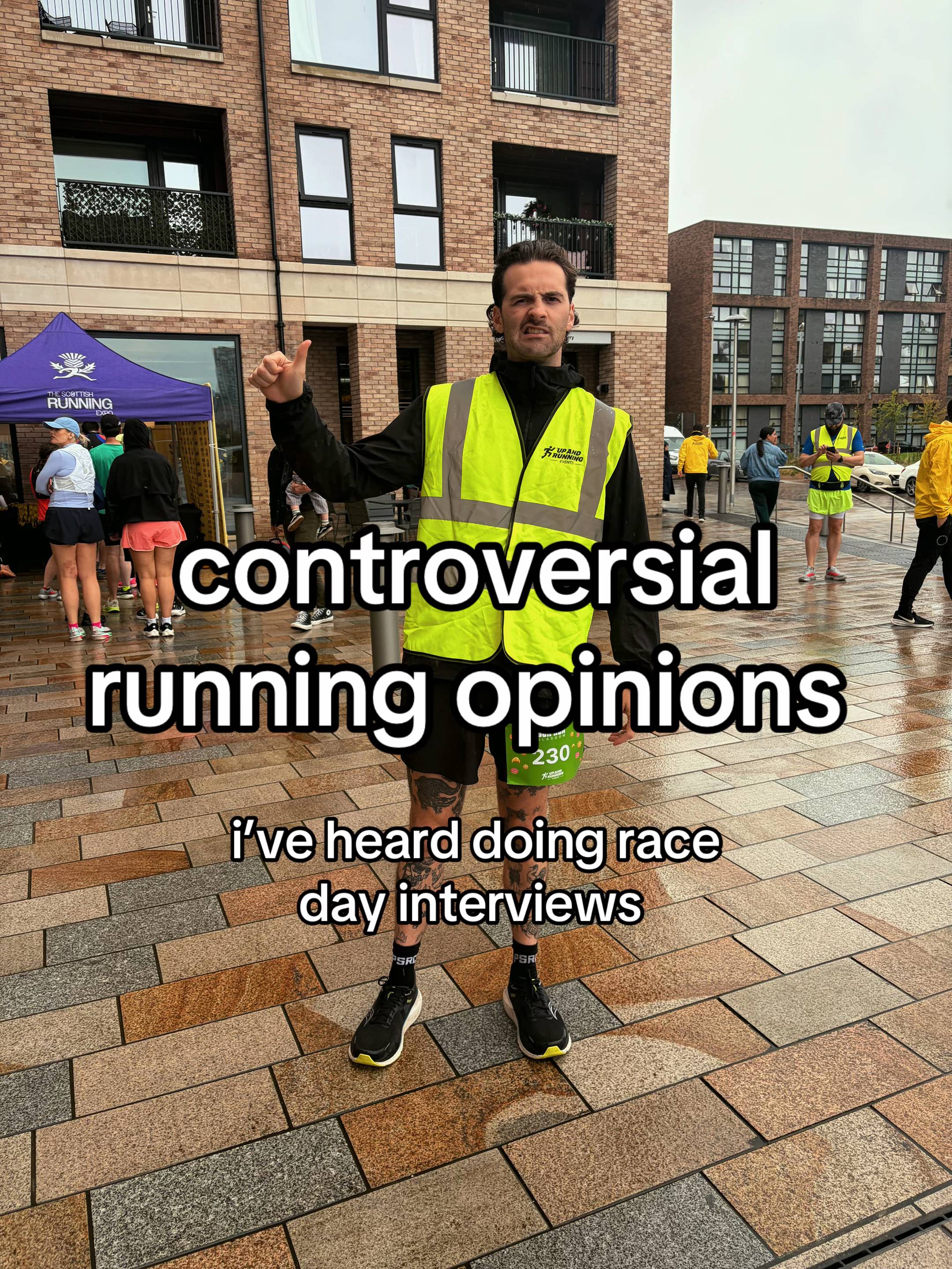 nike aeroswift split shorts, pair of carbon plates & a teeny tiny athletics club