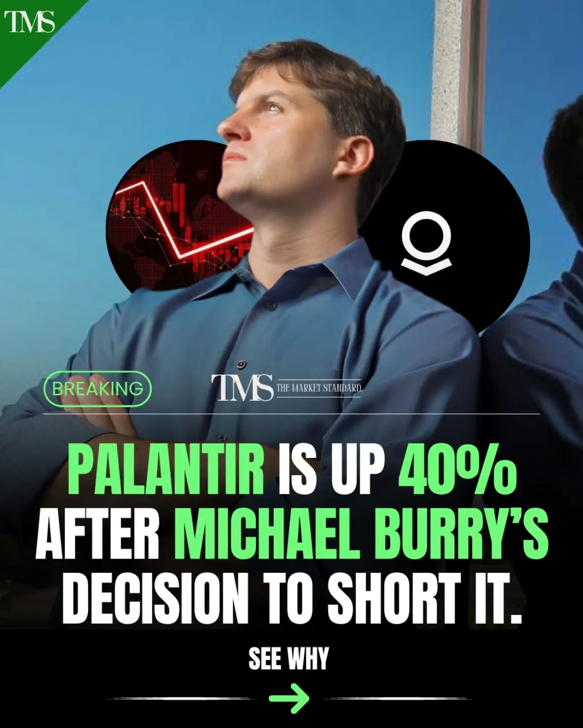 Michael Burry re-entered a bearish position on Palantir on August 10, purchasing