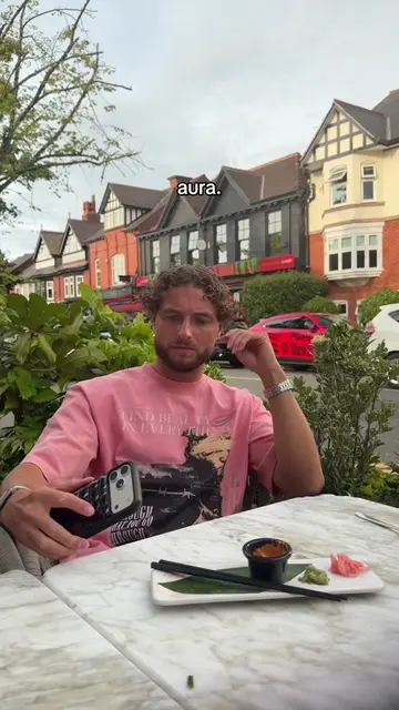 Aura moment.