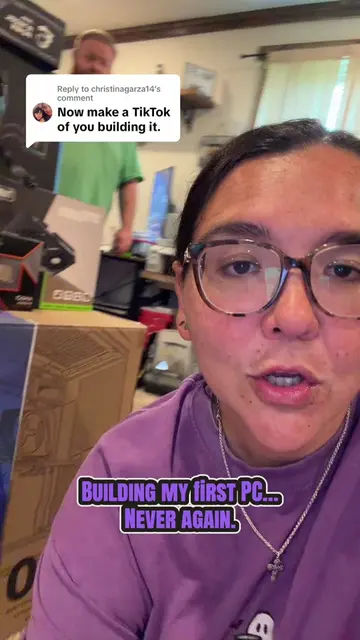 Replying to @christinagarza14 #pcbuild #microcenter #marriagehumor #GamerGirl #p