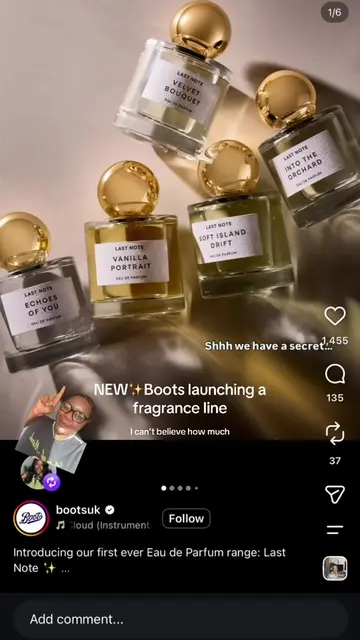 I can’t believe @Boots UK is launching a brand new fragrance line. I’m soooo cur