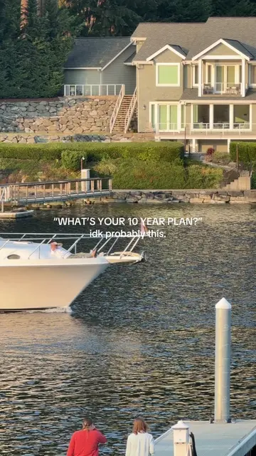 I’ve seen my future and it looks bright 🛥️ #pnw #yacht #futureself #lifegoals #