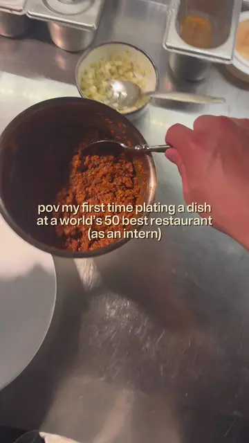 first day in a kitchen at this level, everything is very new to me but hopefully