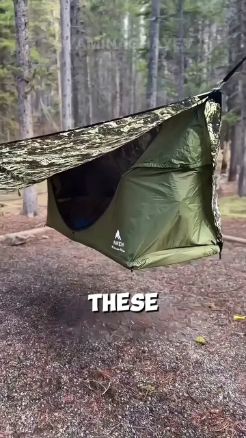 This Hammock Feels Like A Real Bed⛺️ #campinghammock #hammock #campinggear #outd