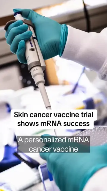 A personalized vaccine developed by Moderna and Merck reduced the recurrence of 