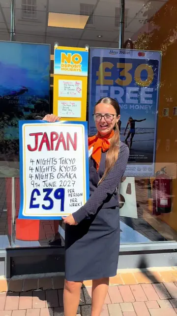 Travelling Round JAPAN!🇯🇵 🌸📍Total Price from £1416per person  #japan #travel