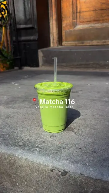 Matcha 116 in the West Village!! I’d give this one a 9.5/10– great quality match