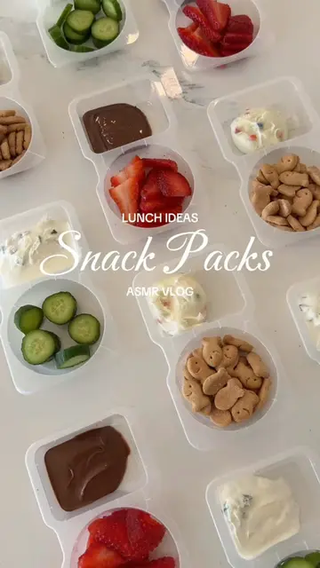 Snack Pack Restock | Soft and Satisfying ASMR sound 🎧 #asmr #restock #snackidea