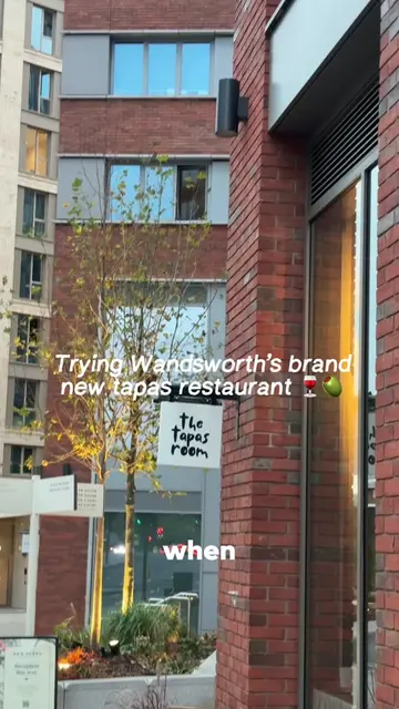 Trying the brand-new 'The Tapas Room' at @New Acres Wandsworth 🍷🫒 Everything w