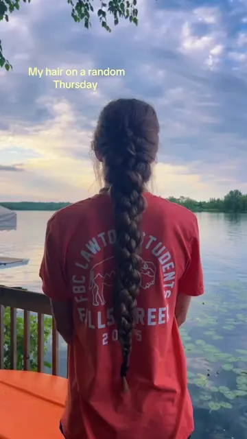 My hair does this to me too much #longhair #5strandbraid #braidinspo #hairstylei