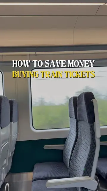 How to save money on train tickets! 💰 #personalfinance #moneysavingtips #Budget