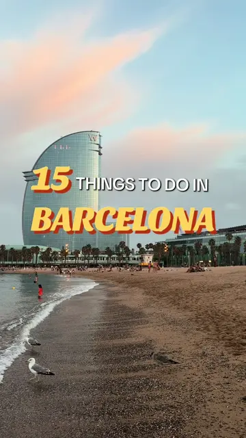 15 things to do in Barcelona 🇪🇸 (with prices) and half of them are free 😍.  Y
