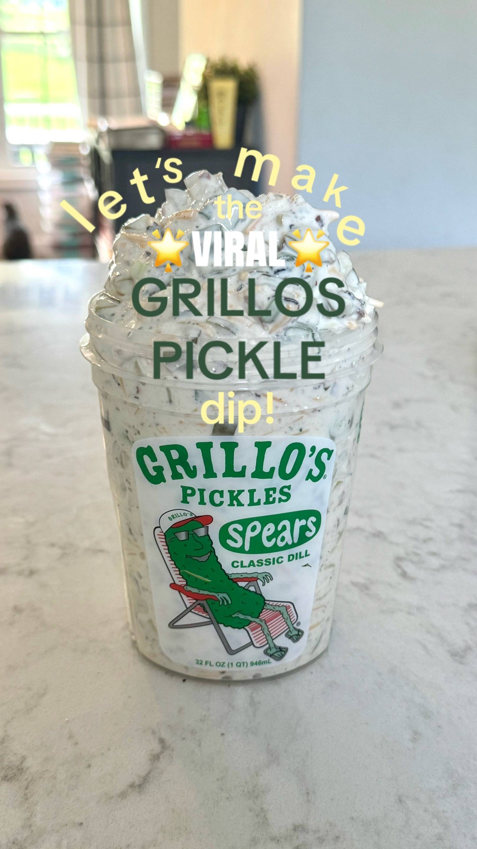 finally make the viral grillos pickle dip!! #grillos #grillospickledip #pickledi