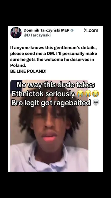 Dw bro no one moves to Poland #ethnictok #europe #poland #dominiktarczyński #fun