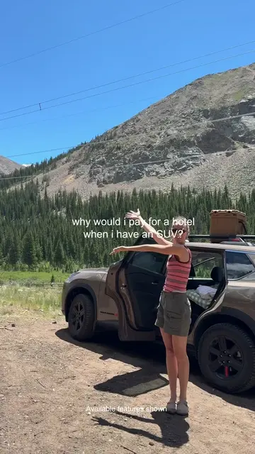 a girl on the go with @Nissan USA 🌀🌲⭐️ #NissanPartner #RogueRockCreek 
