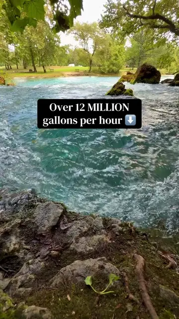 Visit Missouri! 📍 Big Spring | Van Buren, Missouri There are big springs…and th
