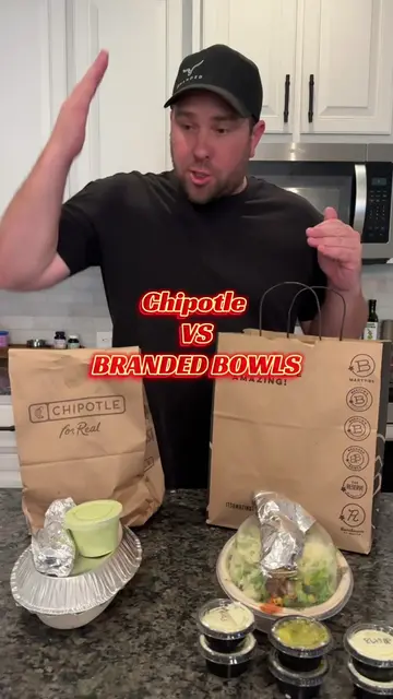Chipotle VS BRANDED BOWLS! 👀👀👀 Which is your fav?? @Chipotle @Branded Bowls #