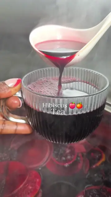 hibiscus 🍎🍊 cinamon tea to support blood pressure,  weight management. ( pleas
