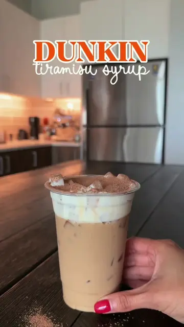 how to make the new Dunkin tiramisu syrup at home 🤎✨☕️ tiramisu syrup recipe 🤎