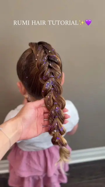 RUMI HAIR TUTORIAL✨💜  Everything that I used to create this hairstyle is linked