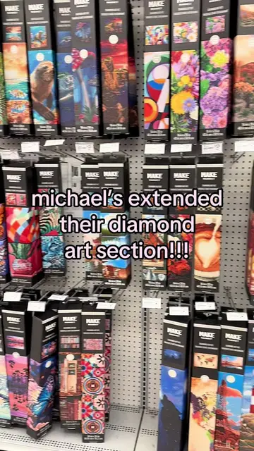 this one is MASSIVE!!! so excited to set it up later✨🩷 #diamondpainting #michae