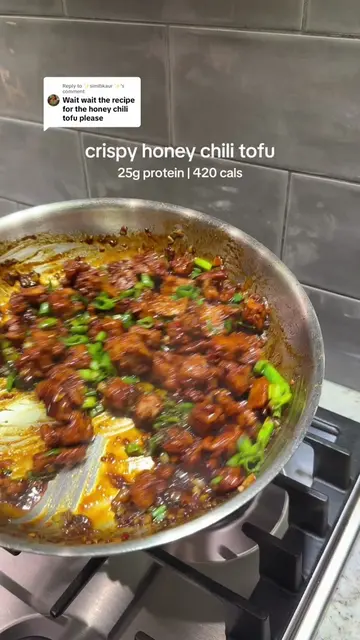 Replying to @✨simibkaur ✨ Crispy Honey Chilli Tofu (2 servings!): Tofu marinade 