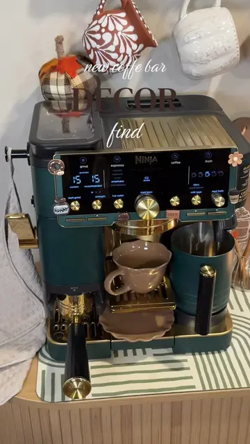 The cutest find ever!! ☕️🤎 #cozyhomedecor #coffeebar #coffeetogo #kitchenupgrad