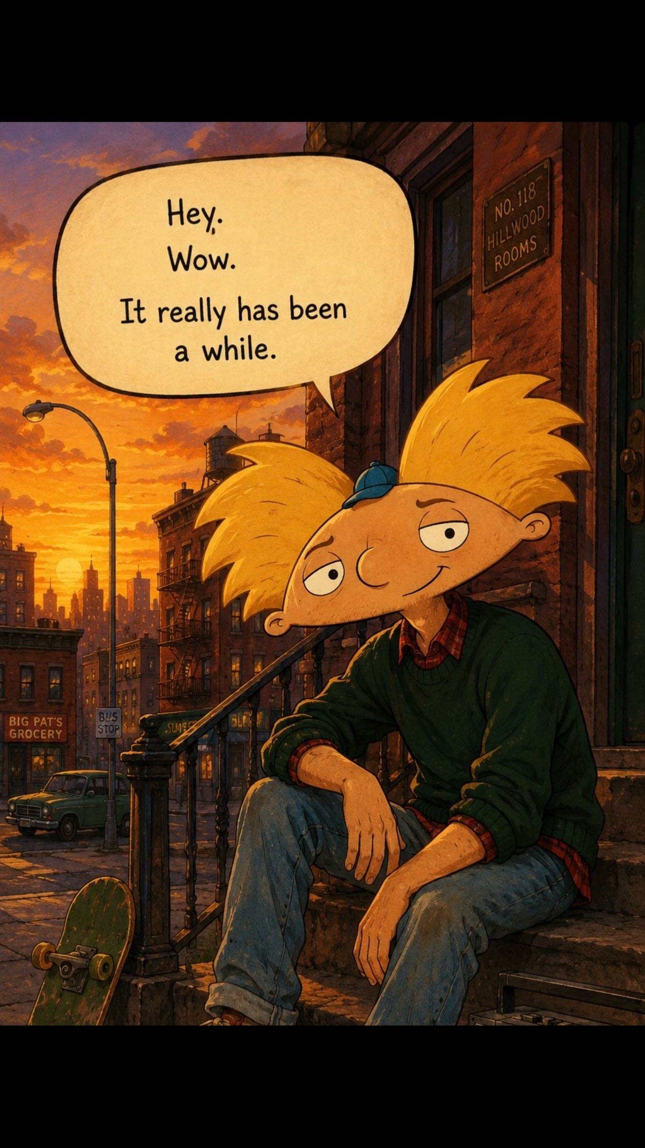I don’t know why seeing Arnold as an adult messed me up this much. Maybe because