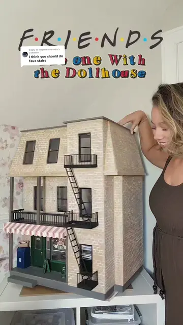 Replying to @mayonnaiserocks  FRIENDS dollhouse - Episode 16 The One Where I fix