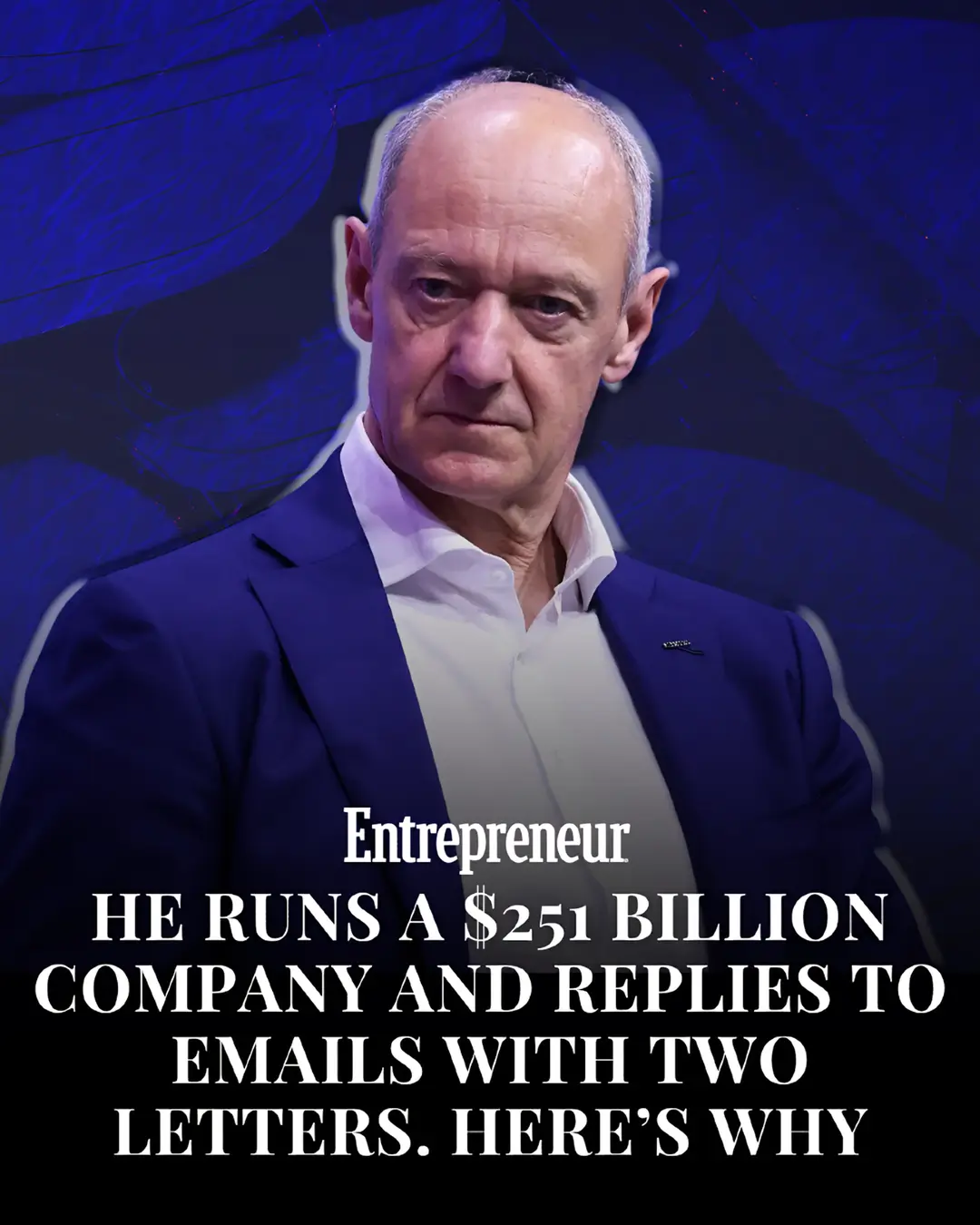 Roland Busch runs Siemens — a $251 billion company — and replies to most emails 