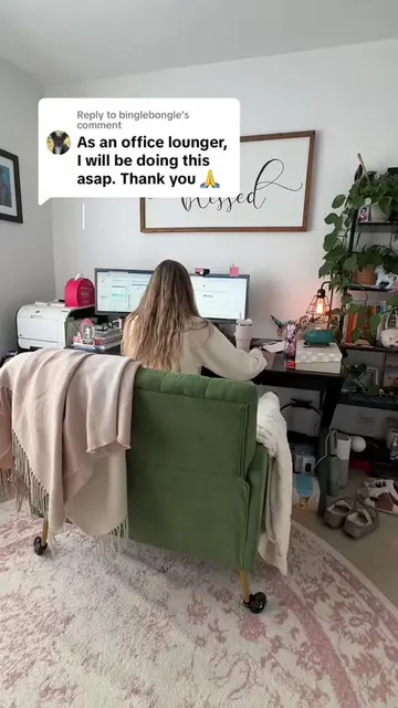 Flashback to when I added wheels to a chair and a half … still one of my favorit