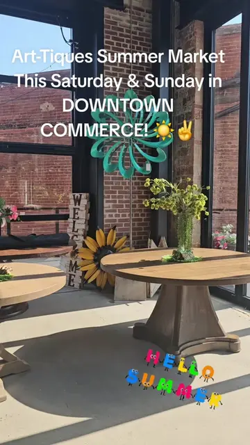 Get ready, Commerce! 📣  The much anticipated Braselton Antique and Artisan Fest