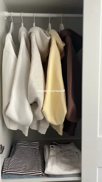 Clean girl must haves🤍 #cleangirl #fypシ #closet #clothing 