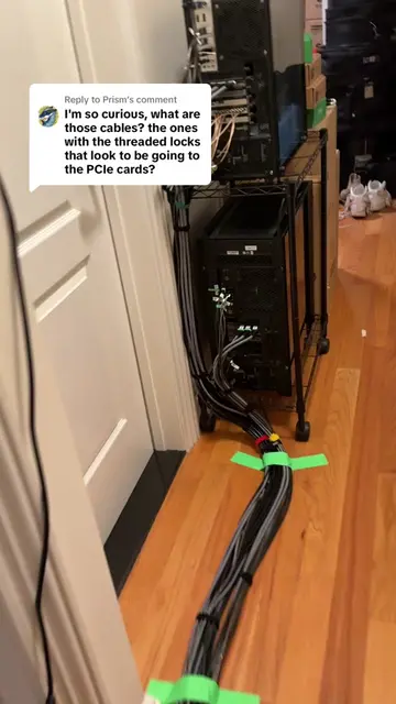Replying to @Prism the little cables are called DIN conectors and they are the o